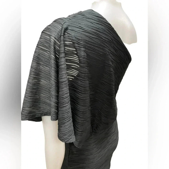 Le  Chateau Black Open Arm Dress Size Small - Picture 7 of 8